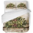 thumbnail image 1 of Juego de Ropa de Cama ABPHQTO 3 Piezas Floral Navidad victoriano Vintage 90 x 68 pulgadas, 1 of 1