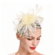 thumbnail image 1 of Qarigey Tocado de boda con flores para el pelo, estilo Retro, adorno Simple europeo, colgante de cabeza de compromiso multiusos Ropa, zapatos y accesorios Miscelánea Beige, 1 of 6