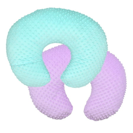 

QYZEU Bath Must Haves for Kids Baby Bath Soap Set Baby Super Soft Minky Dot Cover Breastfeeding Case Nursings Cover Slipcover 2 Pack