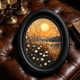 thumbnail image 7 of BBilaBu Oval Picture Frames,Wooden Wall Hanging Picture Frames,for Home Office Wall Decor, 7 of 7