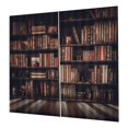 thumbnail image 4 of 2 tama?os de Cortinas Opacas, Cortina de Ventana de poliéster Estantería 3D Cortinas de Sombra Impresas Cortinas para Dormitorio Sala de Estar decoración(170 * 200cm) Suministro Para el Hogar Fugacal NO, 4 of 7
