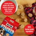 MilkBone Stacked Dog Biscuits, Molasses & Peanut Butter Flavor