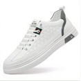 thumbnail image 5 of KAQ Men's Fashion Sneakers, Casual Slip-On Shoes，Leather Lightweight Breathable Knit Athletic Running Sneakers, 5 of 8