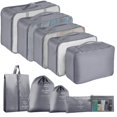 thumbnail image 1 of Juego de 10 bolsas organizadoras de equipaje Packing Cubes YEEYAA para toda la familia, 1 of 7