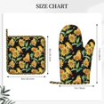 thumbnail image 3 of Honeii Sunflowers And Bird patten Oven Mitts and Pot Holders Sets, Baker Oven Mitts, Mittens for Kitchen Decor, Baking Lover over Gloves Gifts, 3 of 7