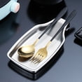 thumbnail image 2 of 1pc 304 Stainless Steel Spoon Storage Rack Spoon Holder Stand Kitchen Supply, 2 of 9