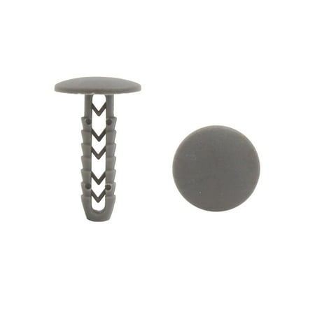 - 30Pcs Plastic Push Screw Rivet Fairing Panel Fixings Clips Gray 8mm for Car