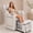 Gray, variant on Advwin Electric Pedicure Chair, No-Plumbing Reclining Salon Chair with Adjustable Backrest, Footrest, Movable Armrest Tray & Storage, Pedicure Station for Nail Salon & Foot Spa, Black
