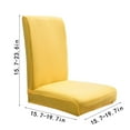 YangJinLian Soft Spandex Extra Large Dining Room Chair Covers for