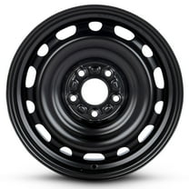 For 1990-2016 Mazda MPV 16 Inch Painted Black Rim - OE Direct Replacement - Road Ready Car Wheel