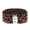 leopard print, variant on Fashion Stretch Cinch Ladies Wide Elastic Belt Metal Buckle Waistband Dress Cummerbands Waist Band BEIGE