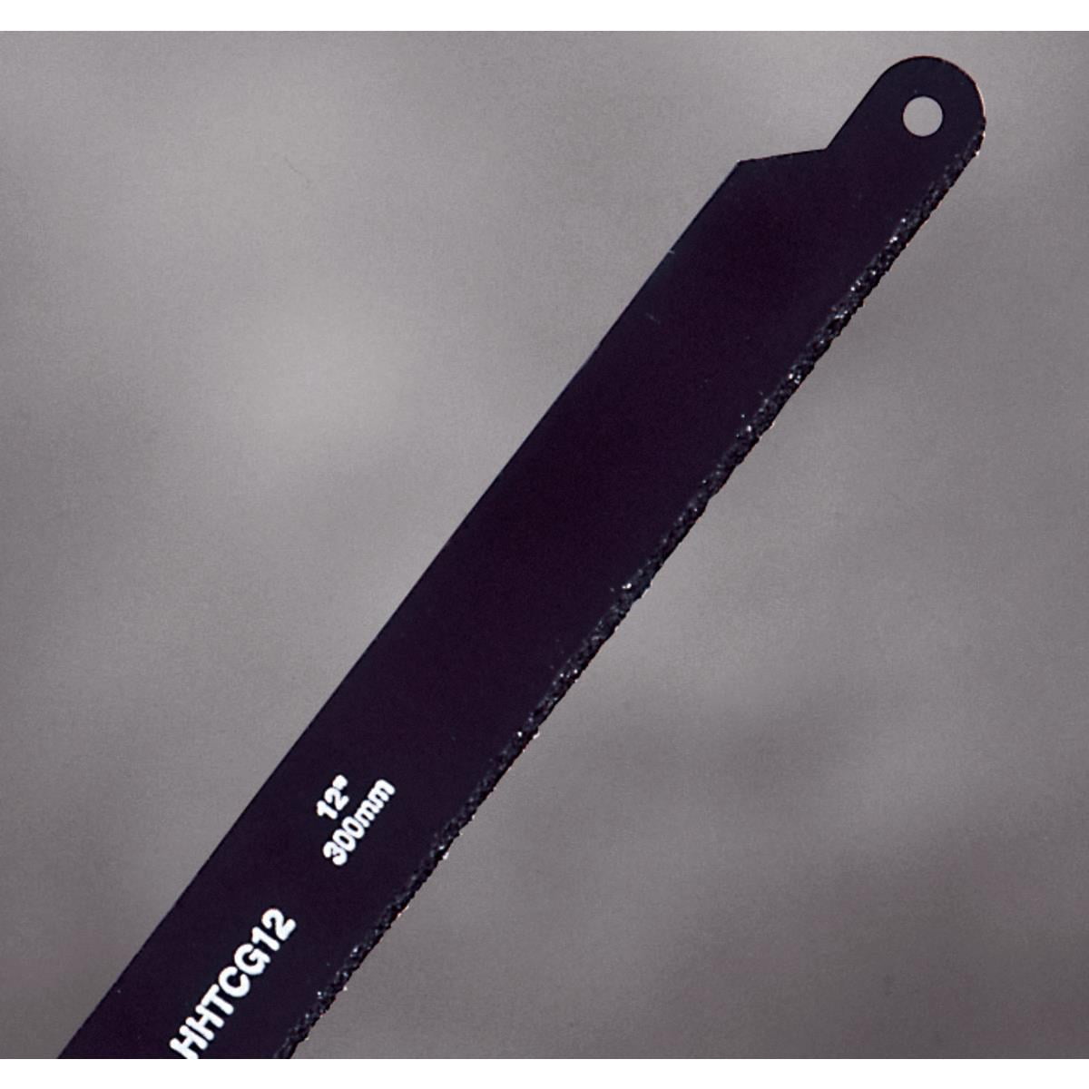 Morse 12 In. Grit Edge Tungsten Carbide Hacksaw Blade HHCTCG12