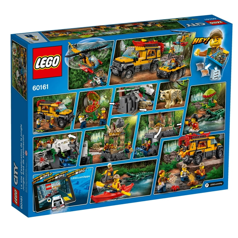 Lego City Jungle Explorers Jungle Site 60161 - Walmart.com