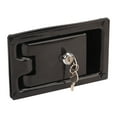 Paddle Handle Lock Door Latch Heavy Duty Cold Rolled Steel Flush Mount