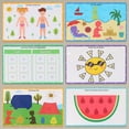 thumbnail image 6 of Deals! Danhjin Kids Books, Busy Book for Kids with Educational Tear and Paste Flip Through Designs, Spring Summer Autumn Winter Edition for Early Learning and Sensory Play, Christmas Gifts, 6 of 7