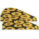 thumbnail image 1 of wonima11 Sunflower Black Microfiber Hair Drying Towel Wrap for Women, Quick Dry Twist Turban with Elastic Loop, Absorbent Shower Cap for Curly, Thick, Wet Hair, 2 Pack, 1 of 1