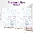 thumbnail image 2 of 2 Sheets Wall Stickers Bubble Wall Decals Removable Bubble Stickers Ocean Theme Bubble Decals Wall Stickers DIY Decor for Living Room Bedroom Bathroom Party Decoration,Topboutique, 2 of 7