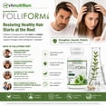 thumbnail image 6 of VH Nutrition FOLLIFORM DHT Blocker for Men & Women 1500mg - Supports Healthy Hair Growth, Scalp Health, Maximum Strength Hair Loss Treatment - 60 Capsules, 6 of 7