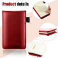 thumbnail image 4 of Set Minis de Porta Bloc de Notas de Bolsillo Outus con 50 Hojas Rayadas Rojo, 4 of 7