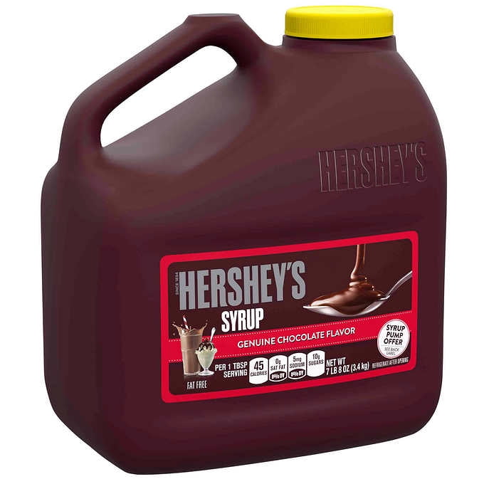 Hershey's Syrup, Chocolate, 120 oz (7 lbs 8 oz)