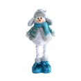 thumbnail image 2 of Muñeca de decoración navideña Figura de escritorio Muñeca de peluche coleccionable Decoración navideña para Muñeco de nieve, 2 of 9