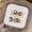 Golden Flower [New Short Square], variant on Hand pinching [engraving] ins wind cat's eye pure handmade wearing nail short boutique white nail patch fake nail