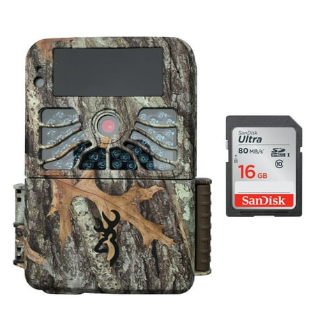 Browning Recon Force 4K Trail Game Camera with Batteries and Memory Card