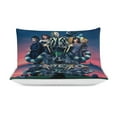 thumbnail image 4 of Beetlejuice 3 Piece Bedding Sets for Boys Girls Teens, Cartoon Soft Kids Duvet Cover with 2 Pillowcases, All Season Comforter Covers Bedroom Decor Gift, 86"x70", 4 of 8