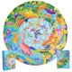 thumbnail image 1 of 360 Degree Jigsaw Puzzle Spinner -20.9in Round Puzzle Holder Rotating Puzzle Table Puzzle Board for Gift-, 1 of 5