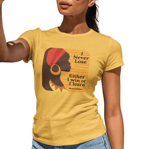 I Never Lose Women's Favorite Tee Activewear Sizes S - 2XL