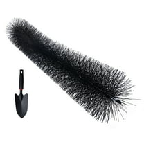 SKYSHALO 60 ft Long Gutter Guard Brush Bristle Leaf Guard 5.25" Diameter