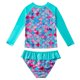 thumbnail image 4 of Swimwear 2pcs Chicas TraJes de Baño de Manga de Manga, 4 of 7