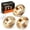 3pcs, variant on Wood Carving Disc Set for 4" and 4 1/2" Angle Grinder, 5/8" Arbor Wood Carving Disc for Angle Grinder, Wood Grinding Disc for Wood Cutting, Shaping and Sculpting Tool