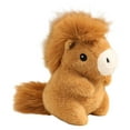 thumbnail image 3 of Figura de peluche de caballo chino, mascota, escultura de recuerdo Marrón, 3 of 9