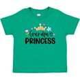 thumbnail image 3 of Inktastic Grandpa's Princess Crown and Flowers Girls Baby T-Shirt, 3 of 5
