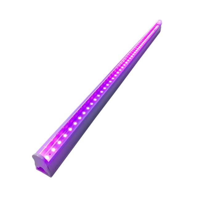 EeaseMX Tubo de luz ultravioleta T5LED de 395 nm, lámpara de luz negra para karaoke, bar y fiestas (0,3 m/6 W)
