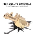 thumbnail image 2 of Wweixi Front Axle Housing For Trx4 Brass Crawler Upgrade 1pcs Golden RC Car Accessories Replacement Parts RC Upgrade Part, 2 of 6