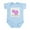 Sky Blue, variant on CafePress - Whats Shakin Bacon? Infant Bodysuit - Baby Light Bodysuit, Size Newborn - 24 Months