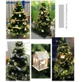 thumbnail image 5 of Juego de decoración navideña grande y luminosa, PE mixto, para el hogar, de PVC INS de primera calidad, adornos de decoración de ambiente para árbol de Navidad, 5 of 5