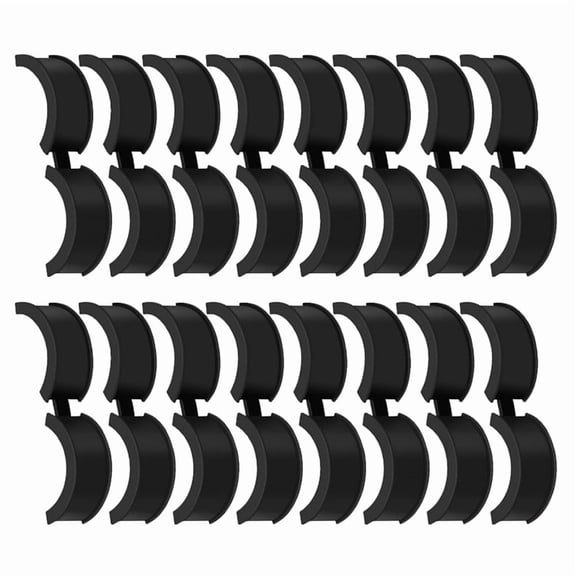 16 Pcs Bicycle Handlebar Rubber Gasket, 31.8 to 22.2/25.4 for Mountain Bikes, Road Bikes Handlebar Gasket Adapter,16 x Bicycle Handlebar Gasket(8pcsx31.8 to 25.4, 8pcsx31.8 to 22.2),Black