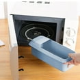 thumbnail image 4 of Microwave Pasta and Vegetable Cooker Steamer Spaghetti Server with Strainer Pasta Cooker with Strainer Draining Noodle Cooker Noodle Cooking Box Tool Kitchen Accessories, 4 of 6
