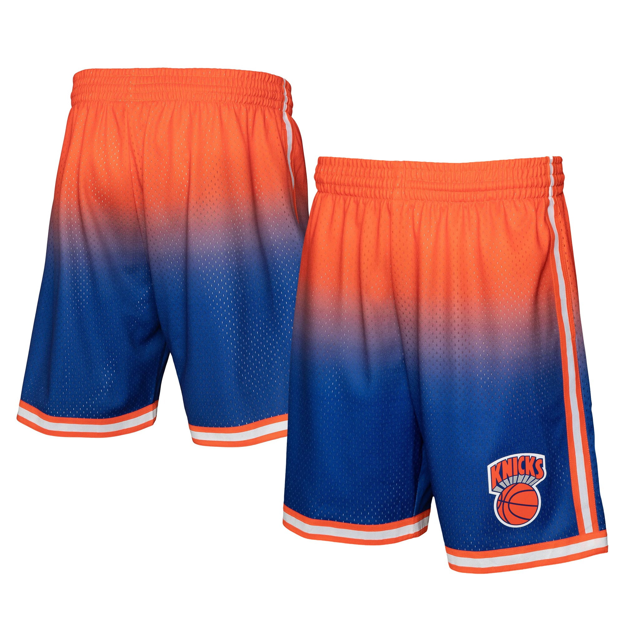 orange knicks shorts