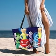 thumbnail image 5 of Lsque inside out 2 Beach Travel Bag - Water-Resistant, Large Capacity Lightweight Tote with 7 Pockets for Women and Men - Perfect for Beach, Pool, Gym, and Travel, 5 of 6