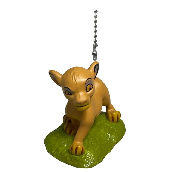 Authentic Lion King Simba Fan Lamp Light Pull Chain PVC Figure Figurine Rare New