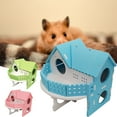 thumbnail image 4 of Hamster Villa Luxurious Pet Landscaping Ventilated Hamster Sleeping House Accessories Toy Small Animal Supplies, 4 of 8