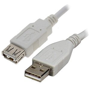 CUB-EXT-06 Universal Cable 6ft. USB 2.0 Type A male to Type A female ...