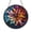 Stained Glass 5.9 Inch, variant on Modern Swirl Pattern Glass Panel, Decorative Stained Glass Style Art