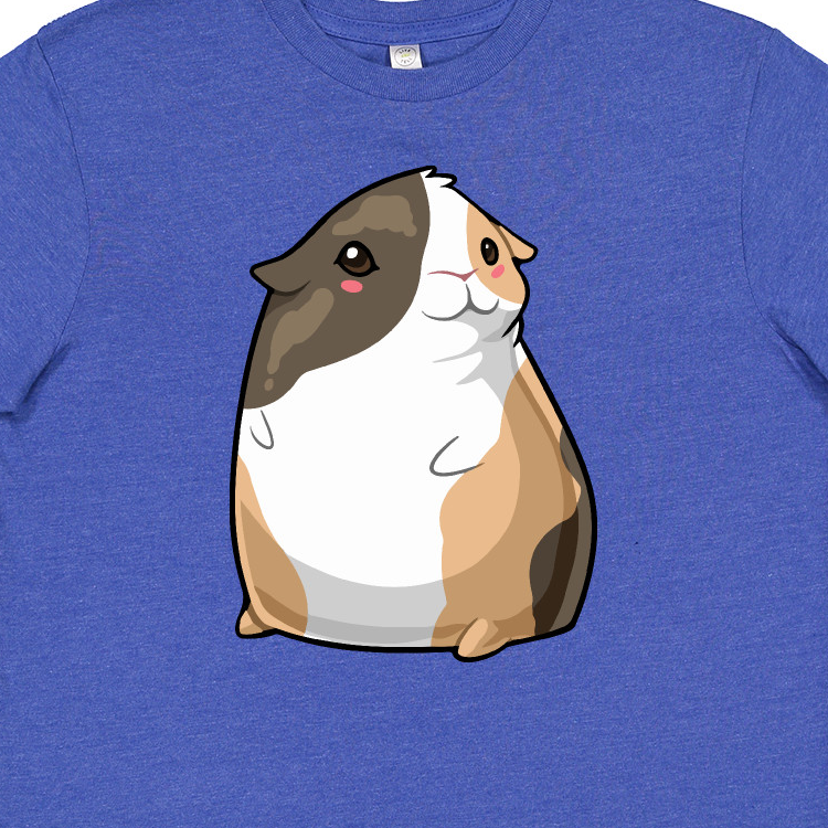 Inktastic Cute Short Hair Guinea Pig Youth T-Shirt - image 3 of 4