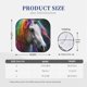 thumbnail image 3 of Balery Colorful Haired White Horse Parasol para parabrisas de coche de 2 piezas | Parasol plegable para parabrisas delantero de coche para la mayoría de sedanes-Large, 3 of 6