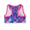 thumbnail image 2 of Girl's Space Travel Racer Back Printed Bra Top, 2 of 2